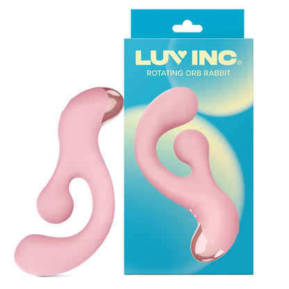 Ro33: Rotating Orb Rabbit Light Pink