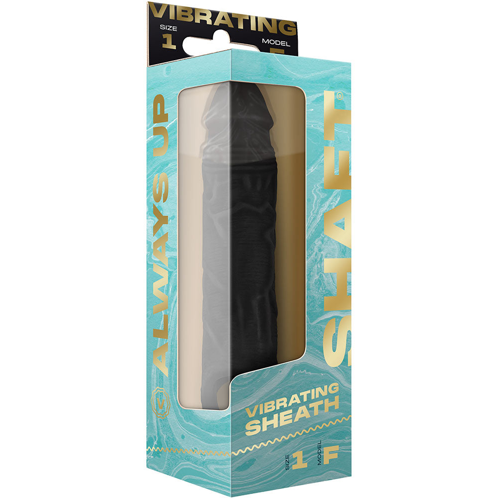 Vibrating Model F: Sheath Size 1 Black