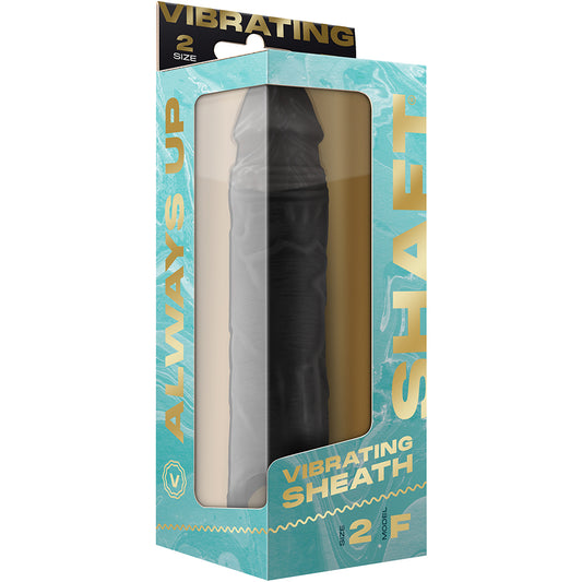 Vibrating Model F: Sheath Size 2 Black
