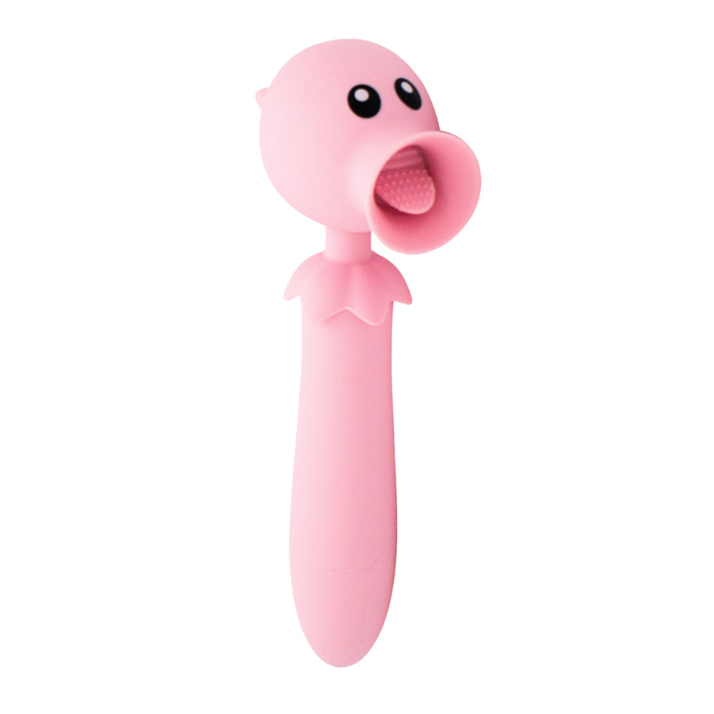 Lick N' Stick G-Spot Vibrator with Clitoral Flicker – Clitoral Stimulator & G-Spot Massager