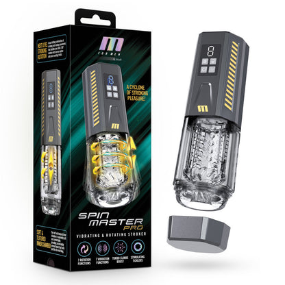 M For Men Spinmaster Pro Grey - Men's Electric Shaver