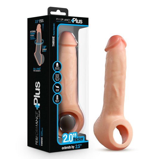 Performance Plus Thrive 2.5" Silicone Penis Xtender Beige