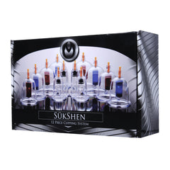 Master Series Sukshen 12 Piece Cupping System