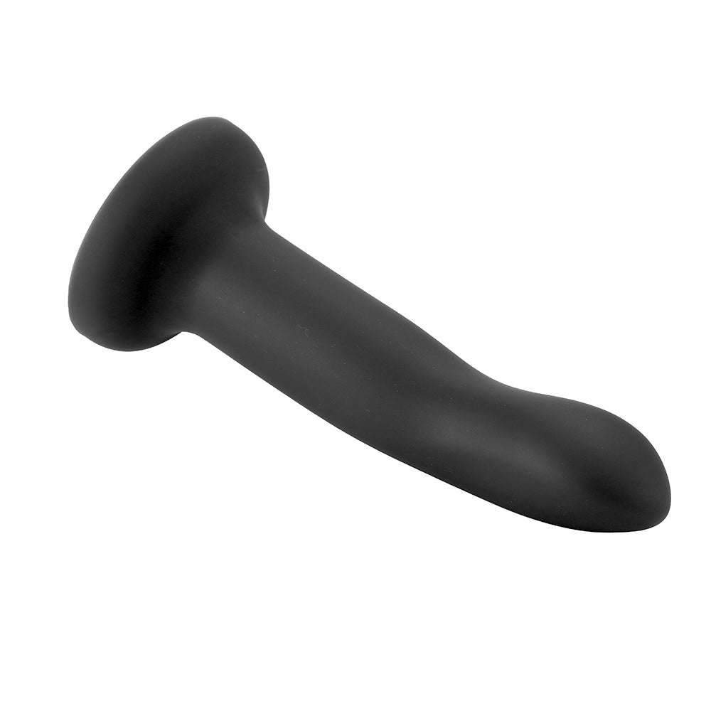 Gender Fluid Enthrall Black Strap On Dildo 6.5''