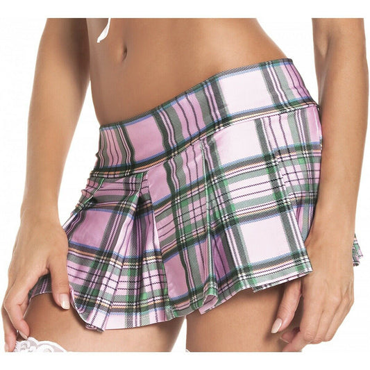 Pink School Uniform Skirt for Girls