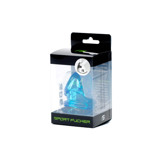 Sport Fucker Cock Harness Ice Blue