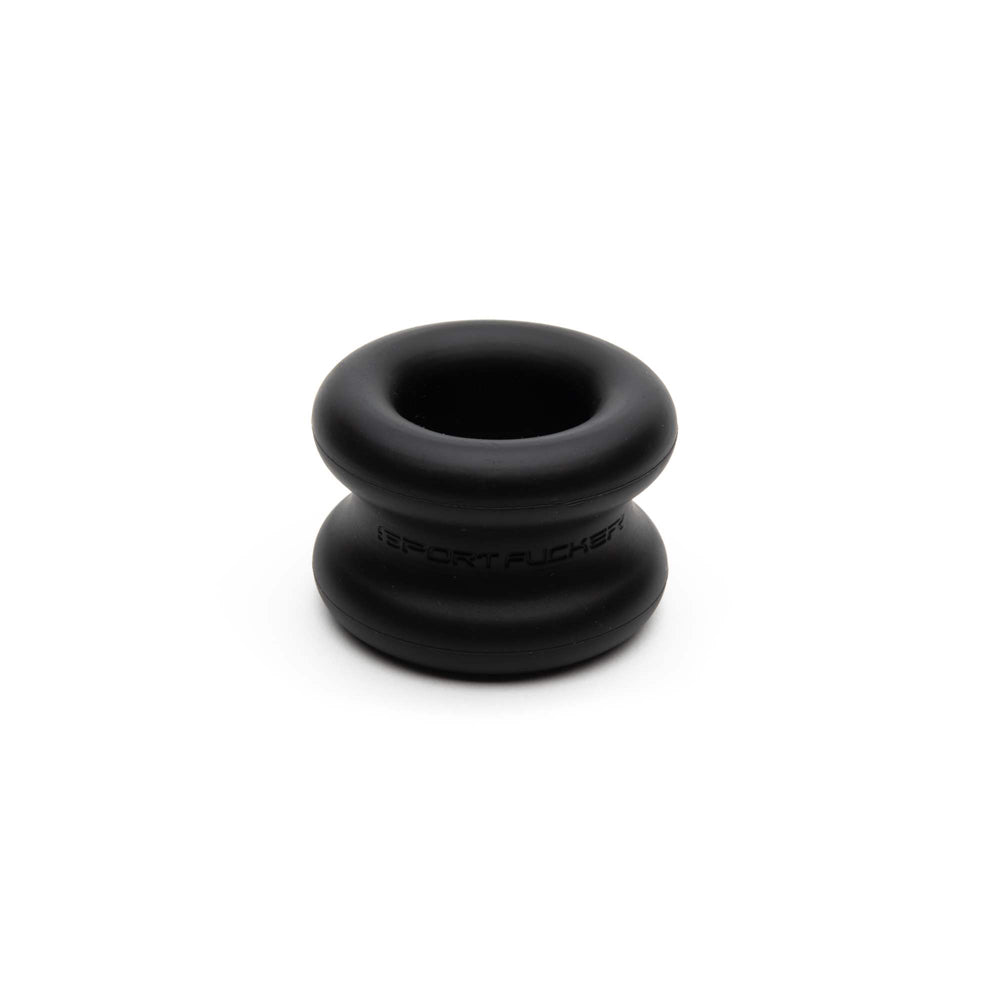 Sport Fucker Muscle Ball Stretcher - Black and Silver