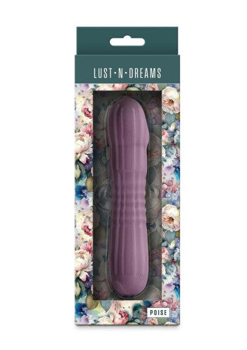 Lust-N-Dreams Poise Rechargeable Silicone Vibrator - Elegant Design & Powerful Stimulation