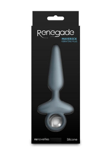 Renegade Maverick Rechargeable Silicone Anal Plug - Intense Stimulation & Comfortable Fit