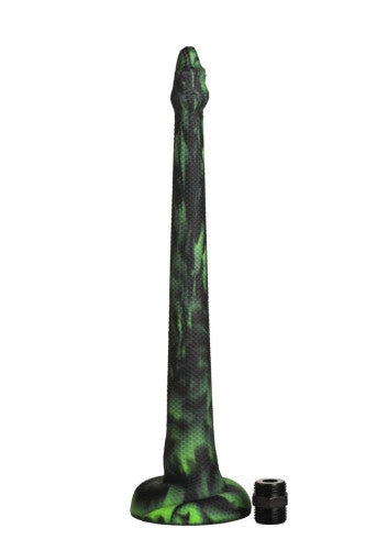 Creature Cocks Spitting Serpent Silicone Enema Snake - Unique Design & Sensory Exploration