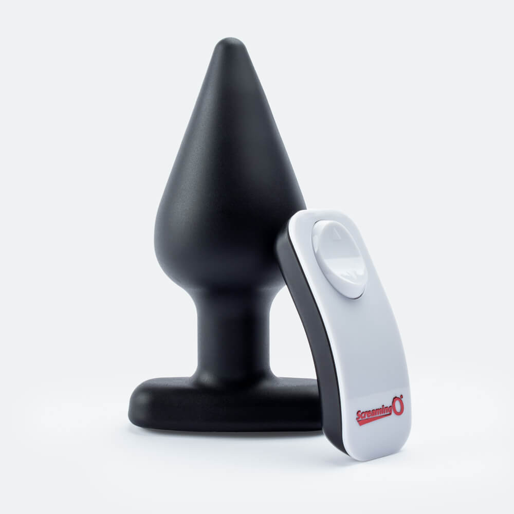My Secret Remote-Control Vibrating XL Plug - Black, 1 Count
