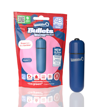 Screaming O 4B Bullet Blueberry 1 Ct