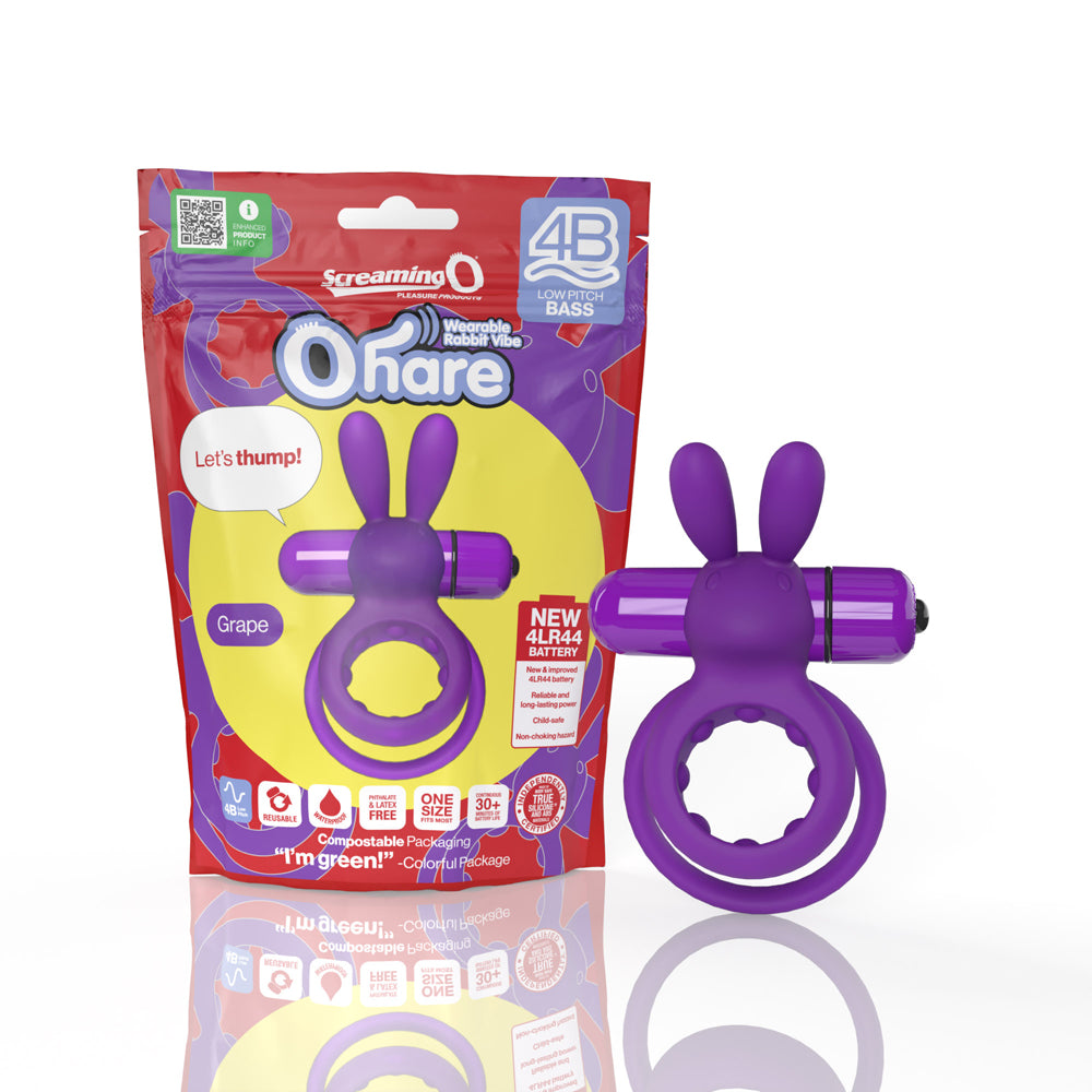 Screaming O 4B Ohare Grape – 1 Count