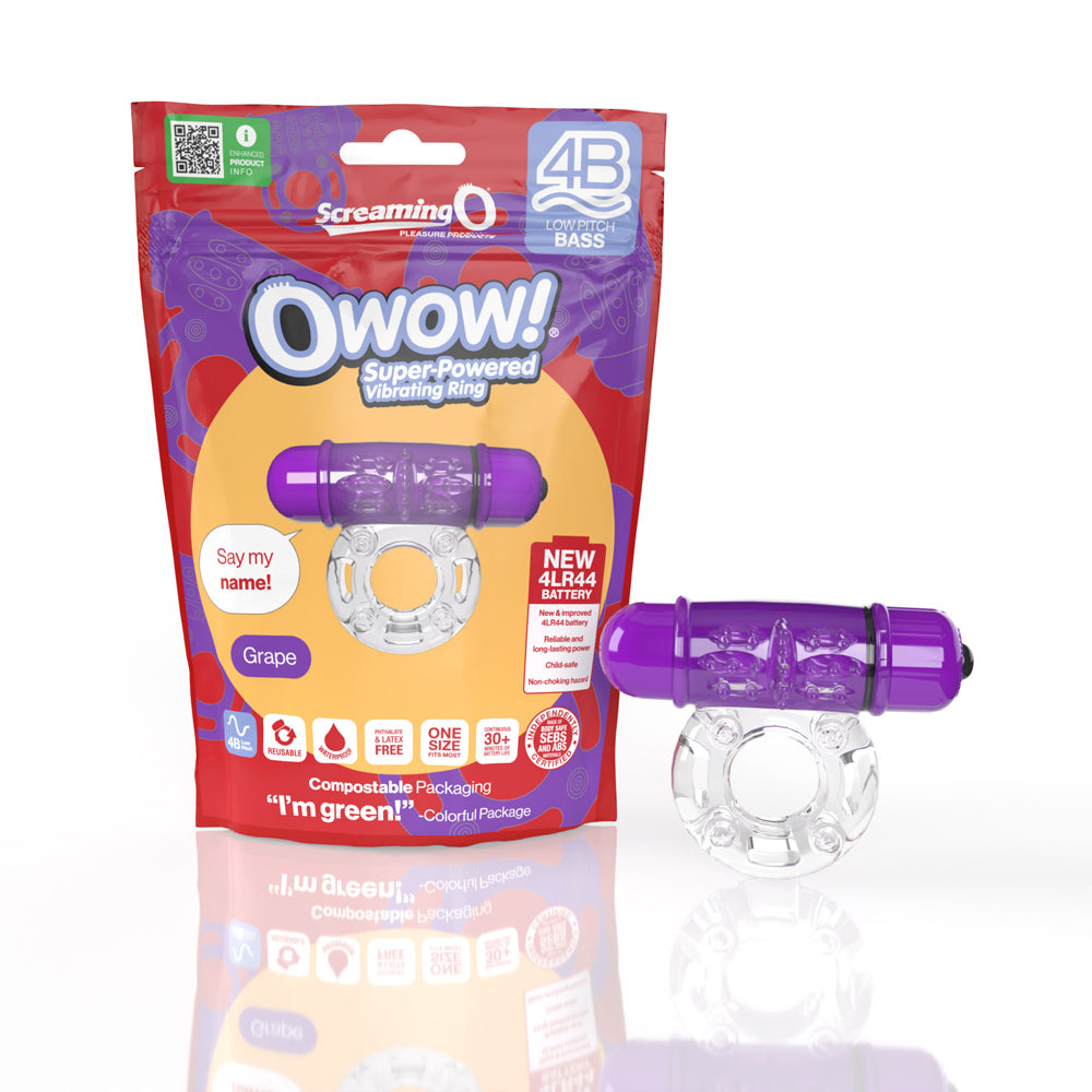Screaming O 4B Owow Grape 1 Ct