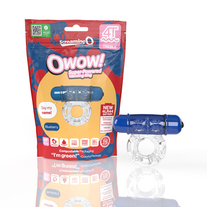 Screaming O Owow 4T Blueberry – 1 Count