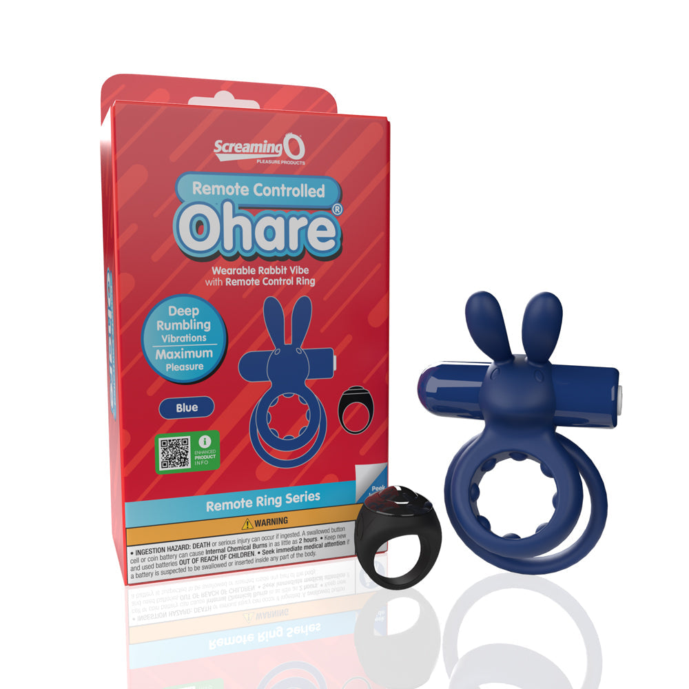 Screaming O Ohare Remote-Controlled Vibrating Ring