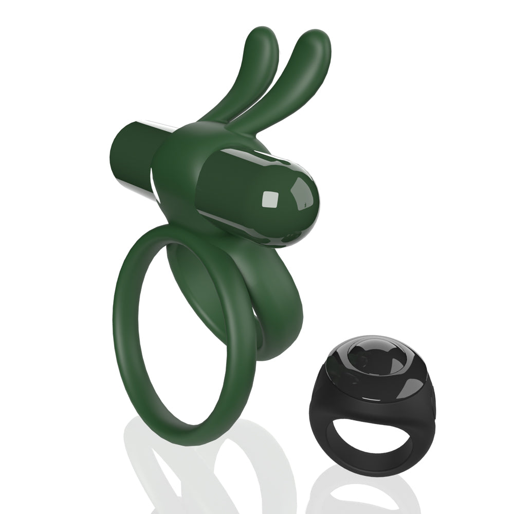 Screaming O Ohare XL Remote Control Vibrating Ring – Green