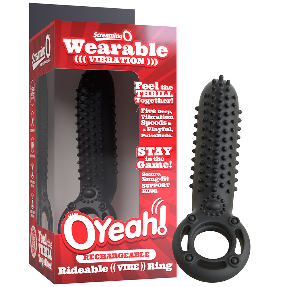 Rechargeable O Yeah Silicone Black