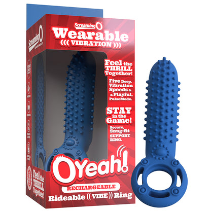 Rechargeable O Yeah Silicone Blue