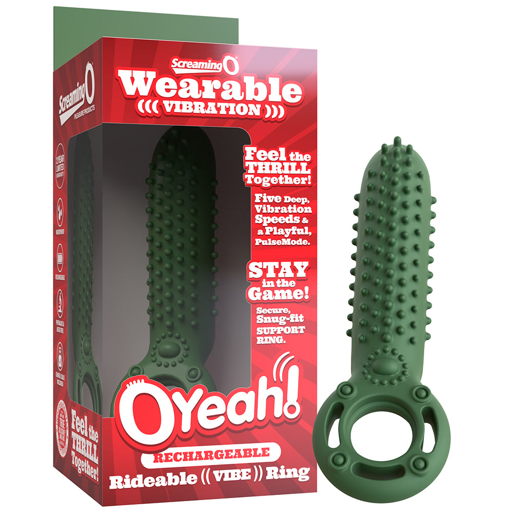 Rechargeable O Yeah Silicone Green