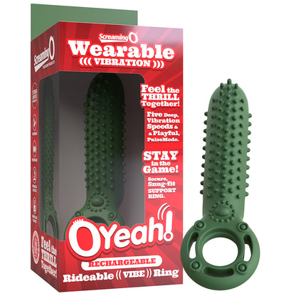 Rechargeable O Yeah Silicone Green