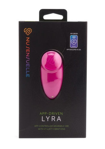 Nu Sensuelle Lyra Rechargeable Silicone App-Compatible Panty Vibe - Discreet & Powerful Pleasure