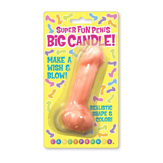 Pink Large Penis Candle - Penis-Shaped Novelty Candle, Gag Gift for Parties