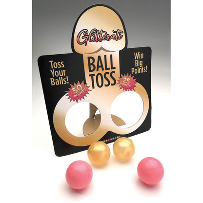 Glitterati Ball Toss Game - Glittery Party Toss for Kids & Adults