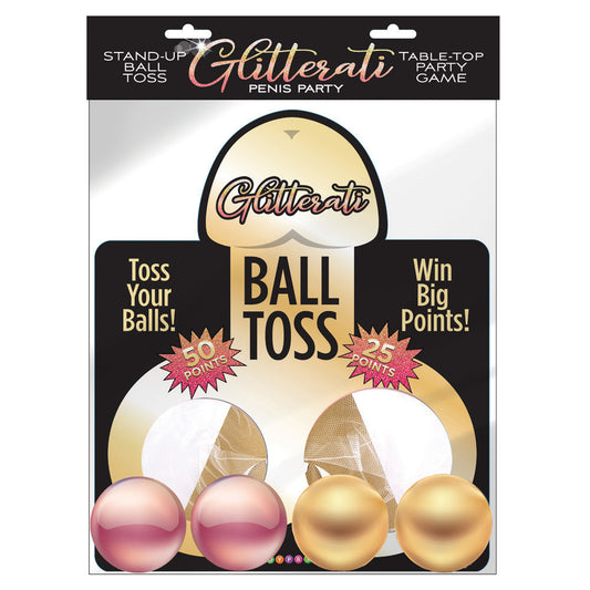 Glitterati Ball Toss Game - Glittery Party Toss for Kids & Adults