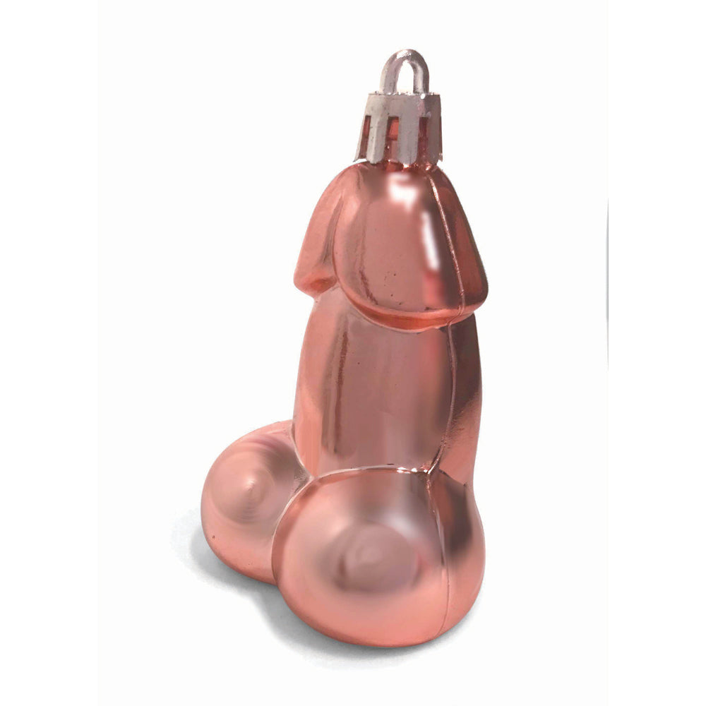 Metallic Penis Ornaments - Glitterati 8-Pack