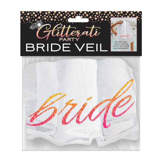 Glitterati Bridal Veil - Sparkling Wedding Veil for Brides