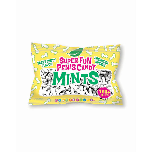 Penis Shaped Mints 3 oz Bag - Novelty Candy, Fun Party Gift