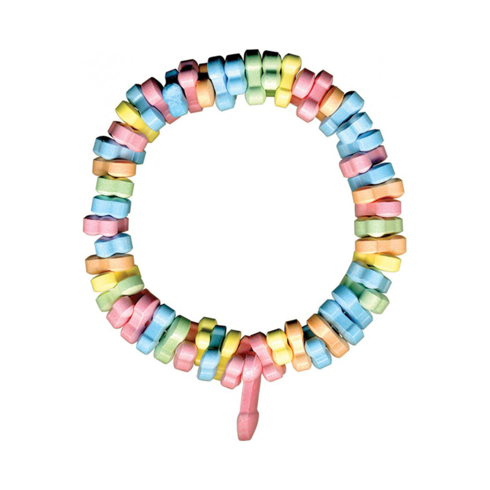 Penis Candy Bracelet - Edible Gag Gift for Adults, Novelty Party Jewelry