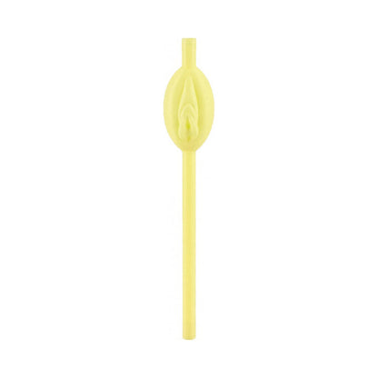 Pussy Straws GID 8-Count Pack – Novelty Cocktail Straws