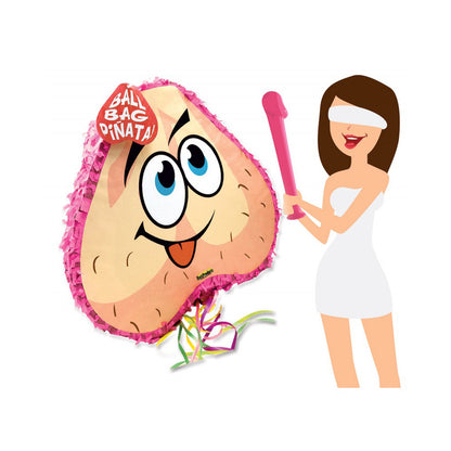 Pink Pecker Bat & Ball Bag Piñata Combo Pack