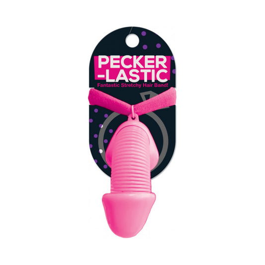 Pecker-Lastick Pink Hair Tie - Elastic Hair Tie for Women