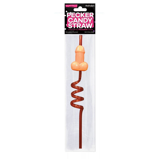 Candy Penis Straw - Novelty Candy Straw for Adults & Parties