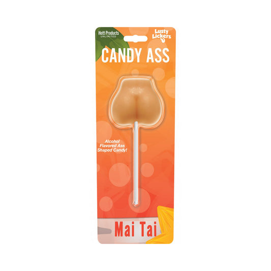 Candy Ass Booty Pops Mai Tai Flavor - Tropical Cocktail Candy
