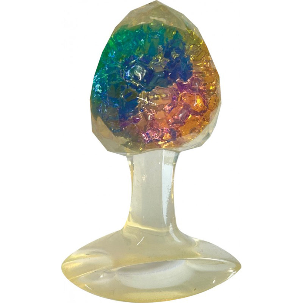 Cotton Candy Joy Gems Topaz Silicone Plug