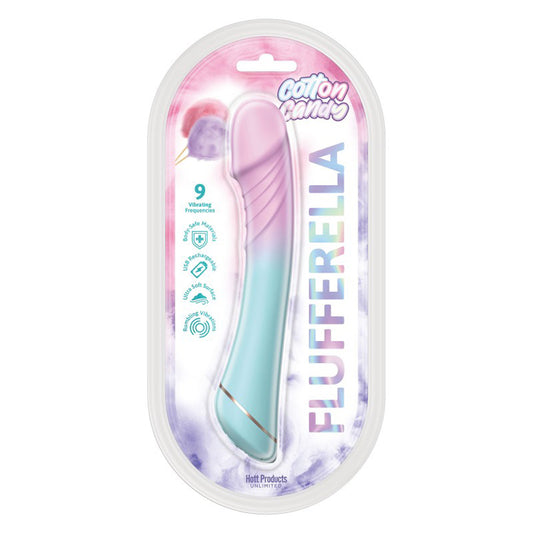 Cotton Candy Flufferella Silicone Dildo – Phthalate-Free, Body-Safe Sex Toy