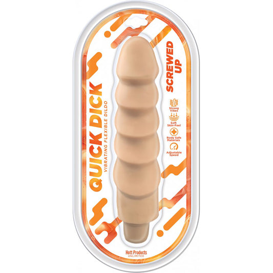 Quick Dick Screwed Up Realistick Dildo 8.5"