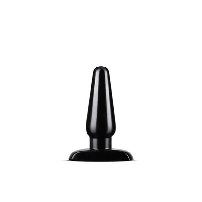 Anal Adventures Basic Medium Black Anal Plug