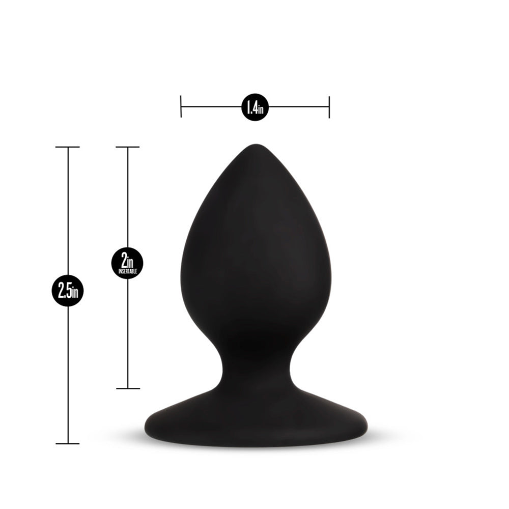 Temptasia Slut Plug Black - Anal Plug for Adults