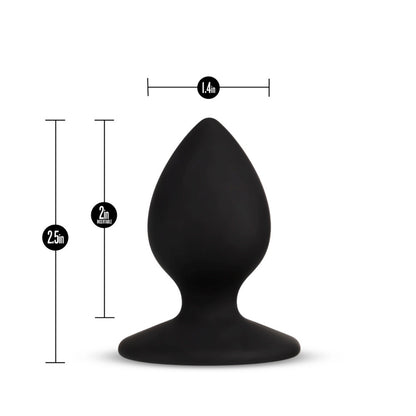 Temptasia Slut Plug Black - Anal Plug for Adults