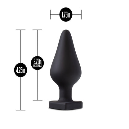 Temptasia Black Butt Plug – Anal Sex Toy