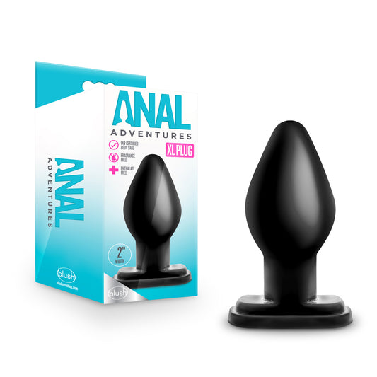 XL Anal Plug – Black Butt Plug for Anal Pleasure