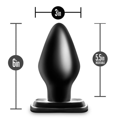Anal Plug XXL Black - Large Butt Plug for Anal Pleasure