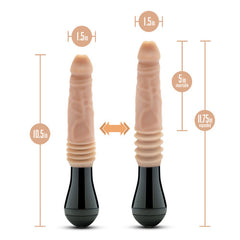 Dr. Skin Silicone Dr. Knight – Thrusting, Gyrating & Vibrating Realistic Dildo