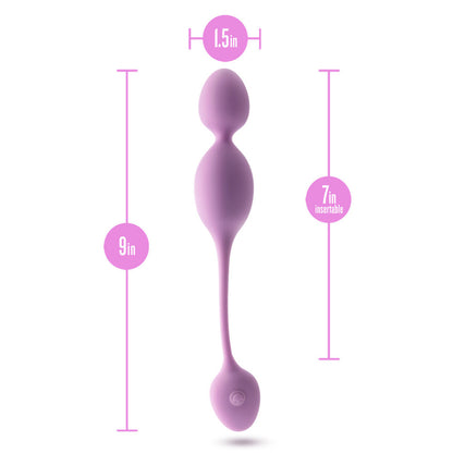 Wellness Raine Vibrating Kegel Ball – Lilac Pelvic Floor Exerciser