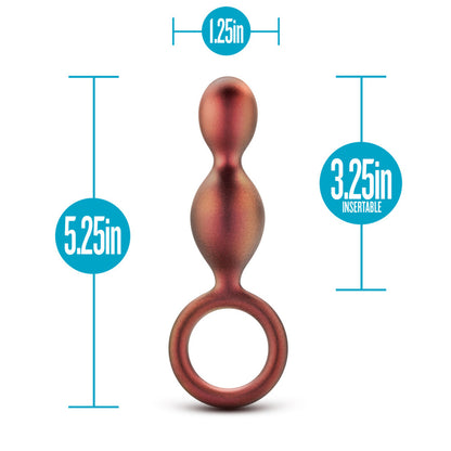 Copper Anal Plug – Matrix Duo Loop